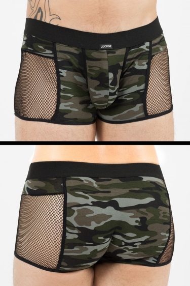 Heren camouflage korte broek